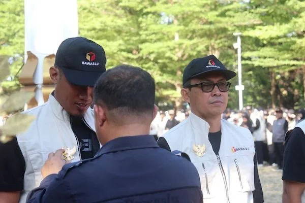 Apel Siaga Bawaslu di taman pakui sayang, Jalan AP Pettarani (Dok: Ist)