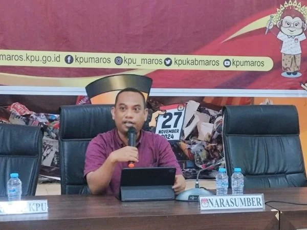 Ketua Bawaslu Maros, Sufirman (Dok: Ist)