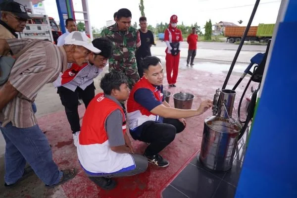 SPBU di Lasitae, Tanete Rilau, Kabupaten Barru. Dok. Ist
