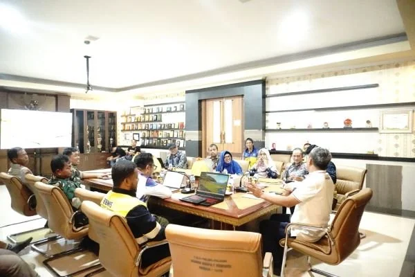 Bupati Jeneponto Pimpin Rapat Penentuan Luas Tanam dan MT II Tahun 2026. (Dok: Ist)
