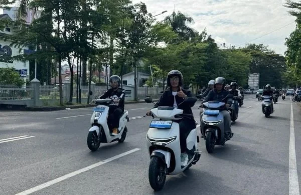 Asmo Sulsel gaungkan pentingnya berkendara secara aman dengan safety check sebelum berkendara, walau sedang terburu-buru (Dok: Ist)
