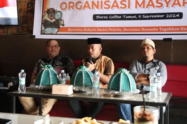 sosialiasi pengawasan partisipatif Organisasi Kemasyarakatan yang dilaksanakan di Kecamatan Tomoni (Dok : Ist).