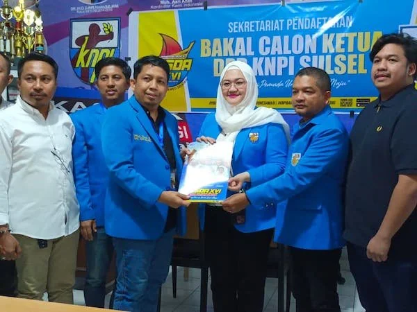 Calon Ketua KNPI Sulsel Vonny Ameliani Suardi (Dok: Sinta KabarMakassar).