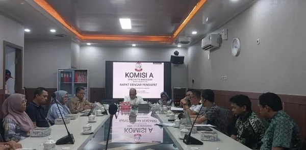 RDP Komisi A DPRD Kota Makassar dengan BKPSDM Kota Makassar, (Dok: Sinta Kabar Makassar).