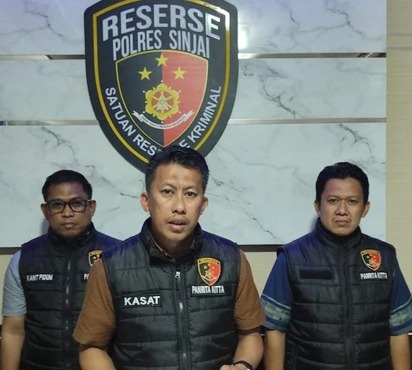 Kasat reskrim Polres Sinjai, IPTU Andi Rahmatullah, S.Sos., SE., M.Si., MH