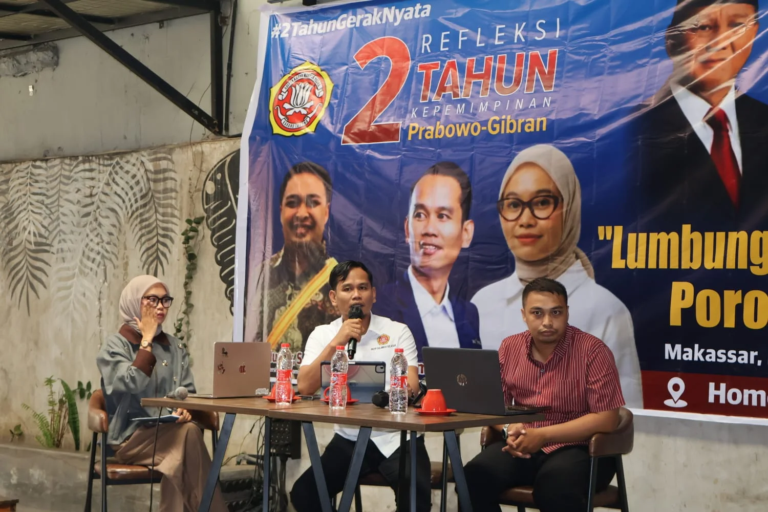 Diskusi Refleksi Dua Tahun Kepemimpinan Presiden Prabowo Subianto dan Wakil Presiden Gibran Rakabuming Raka (Dok: Ist).