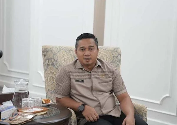 Kepala BPN Kota Makassar, Adri Virly Rachman saat Audiensi dengan Wali Kota Makassar Munafri Arifuddin, (Dok: Ist).