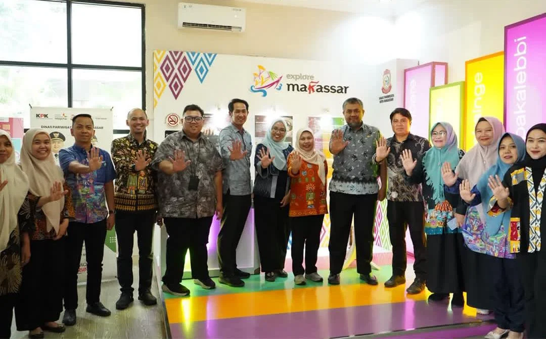 Dinas Pariwisata (Dispar) Kota Makassar menerima audiensi Dinas Pariwisata dan Ekonomi Kreatif (Disparekraf) Provinsi DKI Jakarta saat Berkunjung (Dok: Ist).