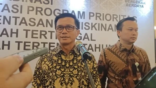 Deputi Pemberdayaan Masyarakat Daerah Tertinggal Kemenko Pemberdayaan Masyarakat RI, Prof Abdul Haris, (Dok: Sinta KabarMakassar).
