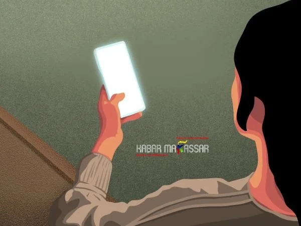 Ilustrasi nonton dracin (Dok: KabarMakassar)