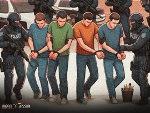 Ilustrasi penangkapan (Dok : KabarMakassar).