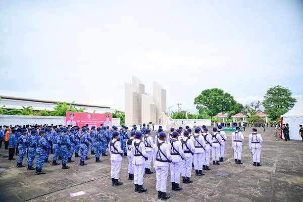Upacara peringatan Hari Pahlawan di TMP Panaikang (dok. Ist)