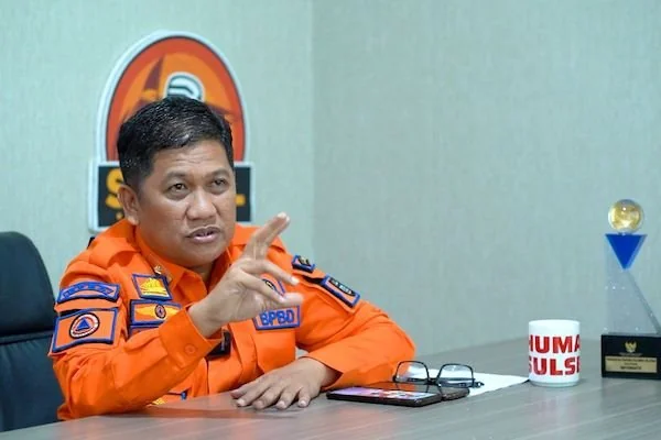 Kepala Pelaksana BPBD Sulsel, Amson Padolo (dok. Ist)