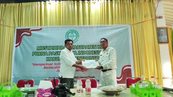 Hardianto Haris, S.KM., M.Si, saat terpilih sebagai Ketua PPI dalam Muskab V di Kabupaten Jeneponto. (Ist).