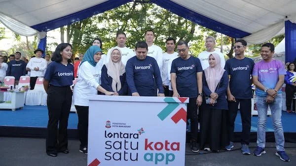Peluncuran Program Layanan Online  Terintegrasi Warga Makassar (LONTARA+), (Dok: Kabar Makassar).