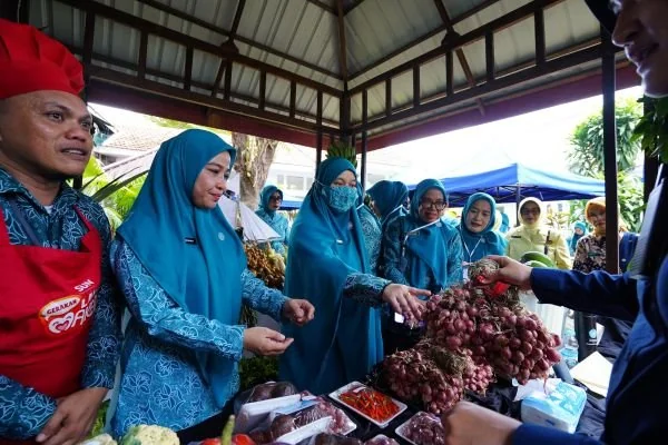 Ketua TP PKK Sulsel Resmi Buka Kegiatan B2SA Fest. Dok. Ist