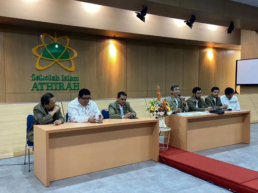Konferensi pers Penerimaan Peserta Didik Baru (PPDB) tahun ajaran 2027/2028 di Sekolah Islam Athirah (Dok: Nofi KabarMakassar)