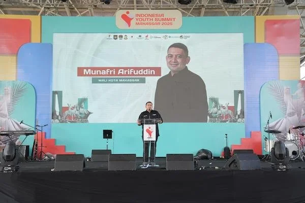 Wali Kota Makassar Munafri Arifuddin, saat Sambutan di IYS, (Dok: Ist).