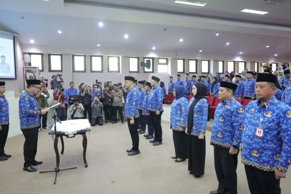 Pelantikan KORPRI Kota Makassar, (Dok: Ist).