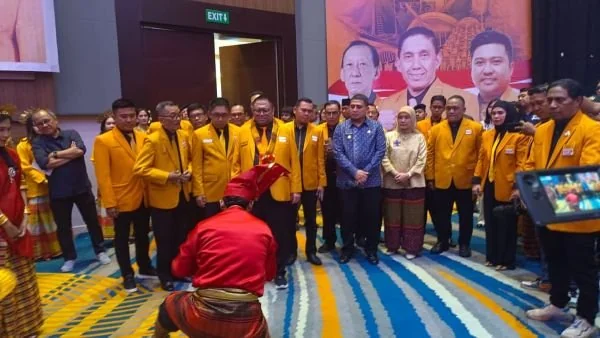 Suasana Pelantikan Pengurus DPD Hanura Sulsel, (Dok: Kabar Makassar).