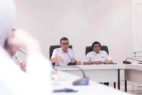 Rapat Koordinasi Lanjutan Bersama Jajaran OPD diantaranya, Dinas Pariwisata, Dinas Kebudayaan, Bappeda hingga BPKAD, (Dok: Ist).