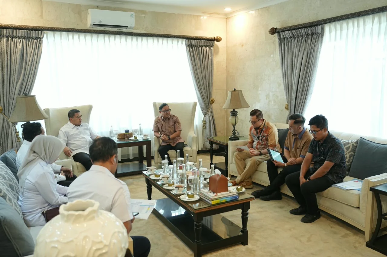 Audiensi Wali Kota Makassar Munafri Arifuddin dengan Pihak Pertamina (Dok: Ist).