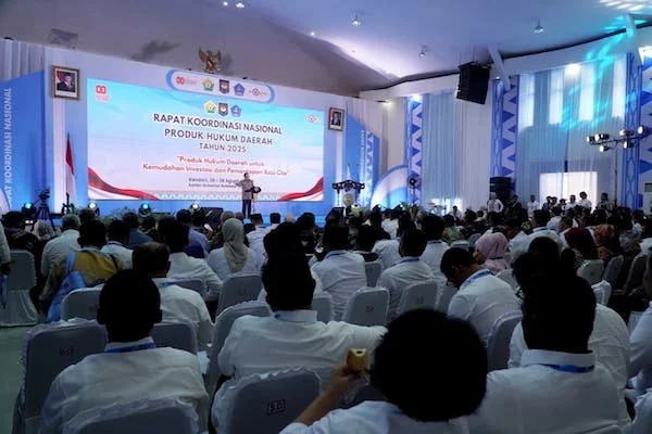 Rakornas Produk Hukum Daerah 2025, (Dok: Ist).