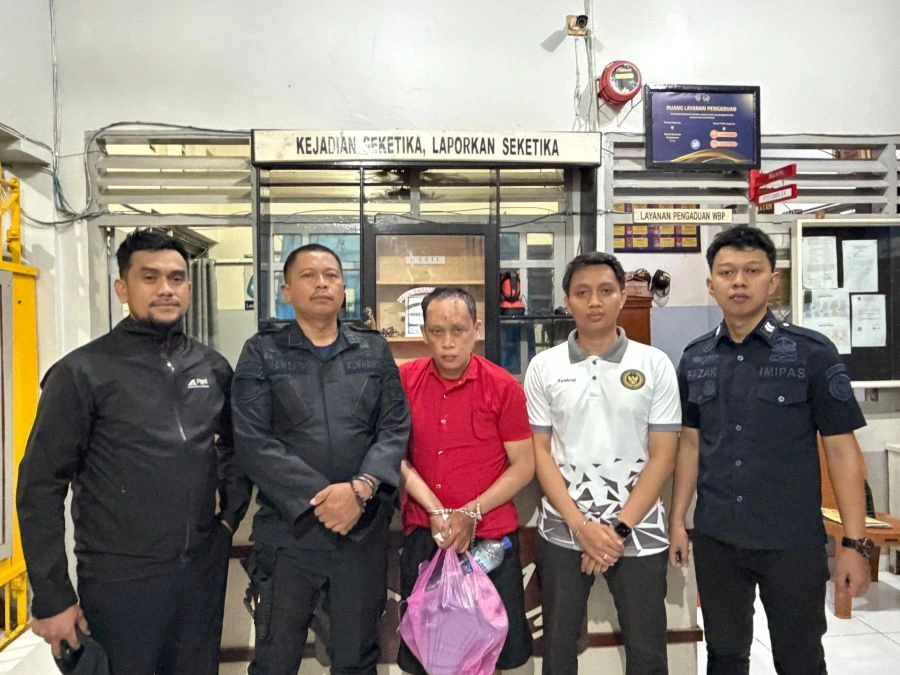 DPO diamankan oleh Petugas Rumah Tahanan Negara (Rutan) Kelas IIB Makale (Dok: Ist)