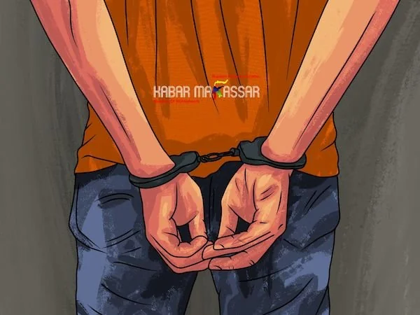 Ilustrai Penangkapan (Dok: KabarMakassar)
