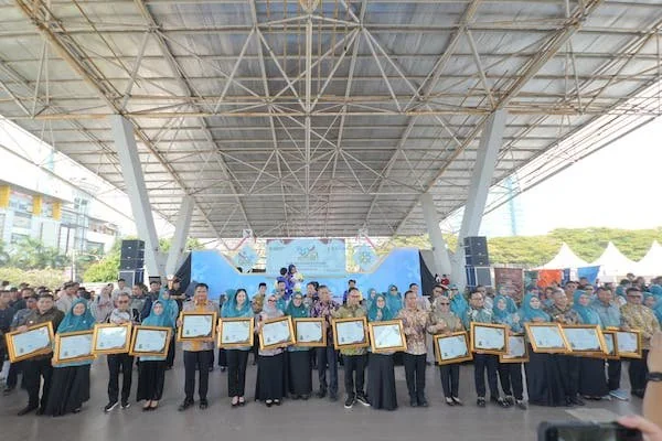 Peringatan Hari Keluarga Nasional (Harganas) ke-32 tingkat Provinsi Sulsel, (Dok: Ist).