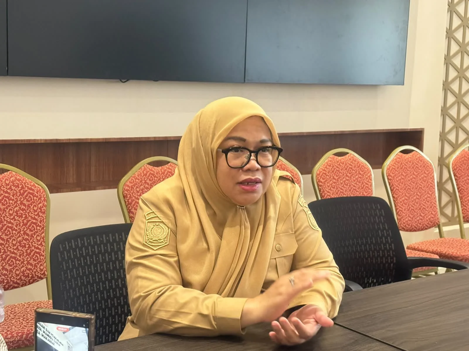 Sekretaris Korpri Makassar, Kamelia Thamrin Tantu (Dok: KabarMakassar)