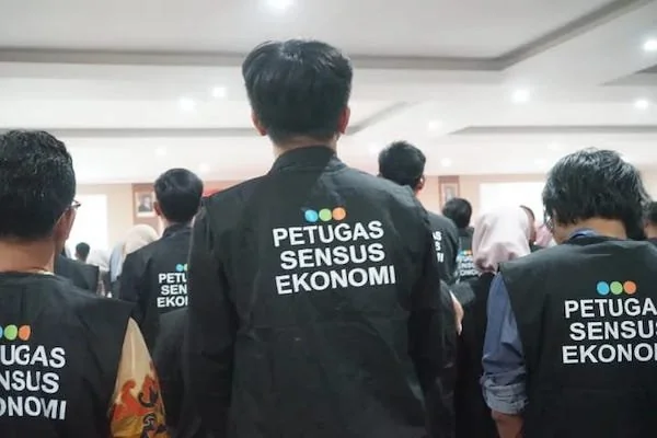 Petugas sensus ekonomi (dok. Ist)