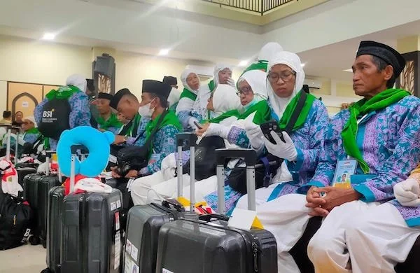 Jemaah Haji Makassar (Dok: Andini KabarMakassar).
