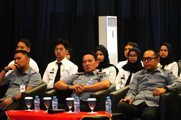 Kanwil Kemenkum Sulsel ikuti pembukaan  Latsar CPNS Kemenkum secara virtual (Dok : Ist).