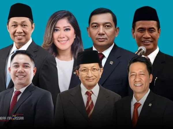 Tujuh Tokoh Asal Sulsel di Kabinet Presiden Prabowo Subianto, (Dok: KabarMakassar).
