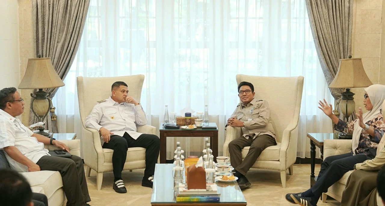 Audiensi Wali Kota Makassar Munafri Arifuddin bersama Pusdal LH Suma (Dok: KabarMakassar)