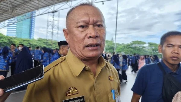 Kepala Badan Kepegawaian dan Pengembangan Sumber Daya Manusia (BKPSDM) Makassar, Akhmad Namsum (doc Hanifah kabarMakassar)