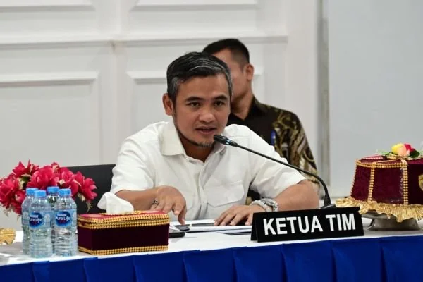 Wakil Ketua Mahkamah Kehormatan Dewan (MKD) DPR RI Imron Amin, di Polrestabes Makassar (Dok: Ist)