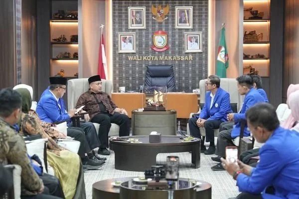 Wali Kota Makassar, Munafri Arifuddin saat Audiensi dengan KKDB (Dok: Ist)