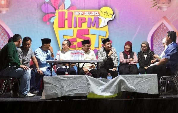 Sekprov Sulsel, Jufri Rahman saat menghadiri Pergelaran HIPMI Ramadhan Fest 2025 (Dok: Ist)