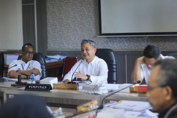 Ketua Pansus Ranperda Tentang Pengelolaan Terumbu Karang Berbasis Masyarakat, Andi Januar Jauri.