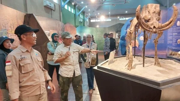 Pra-revalidasi status warisan dunia Geopark Maros-Pangkep di Pusat Informasi Geologi Pangkep (Dok: Ist)