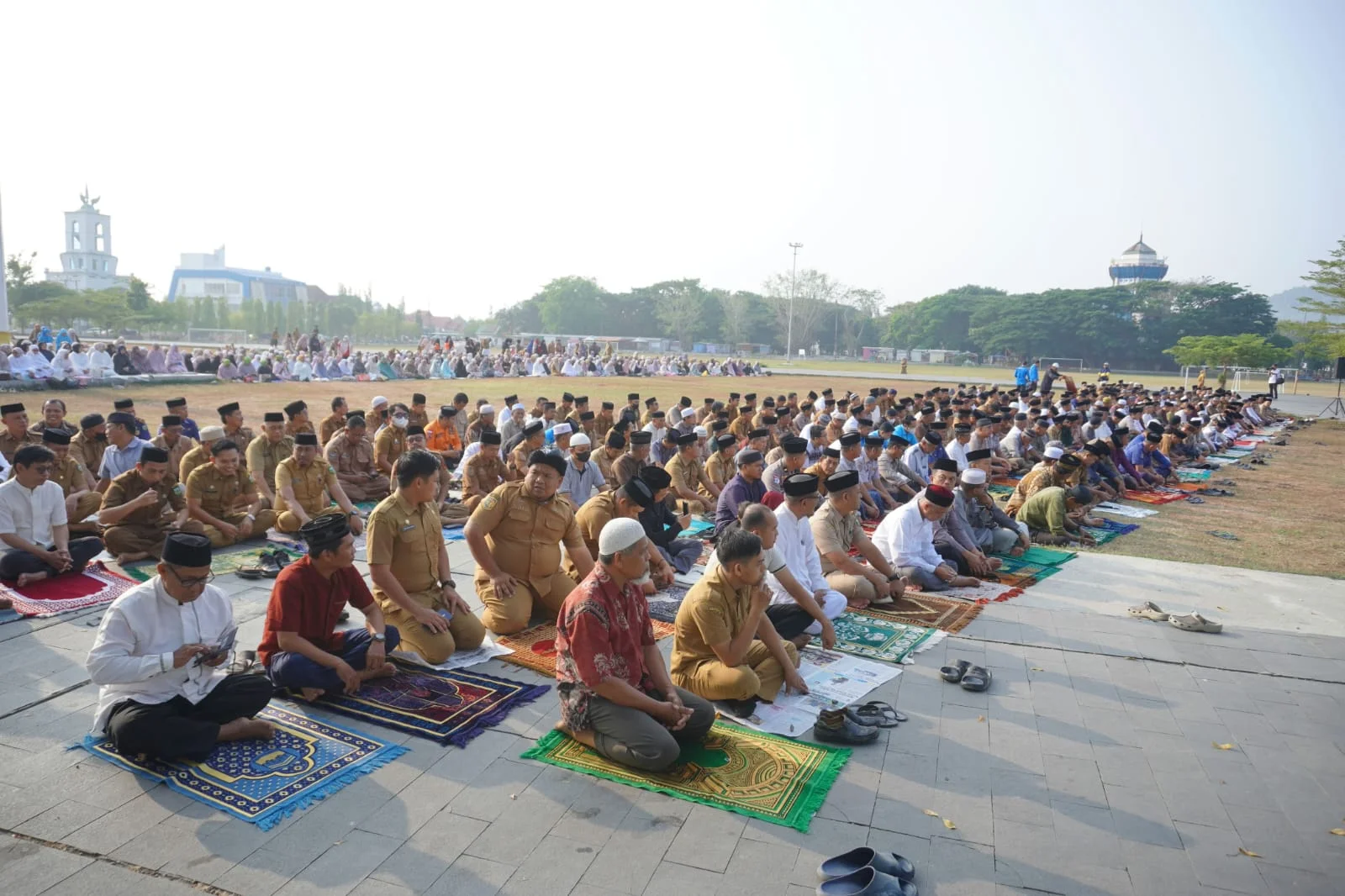 Salat Istisqa yang digelar Pemkab Luwu (dok. Ist)