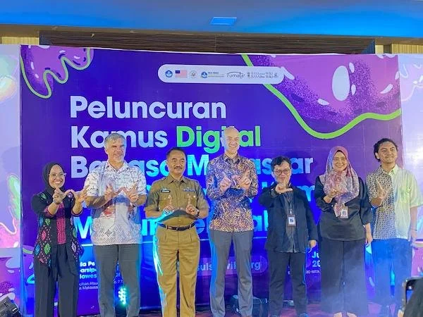 kegiatan peluncuran Kamus digital oleh BASAsulsel Wiki (Dok: Atri KabarMakassar)