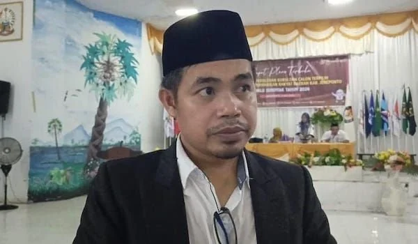 Ketua KPU Jeneponto, Asming. S (Dok : Ist).