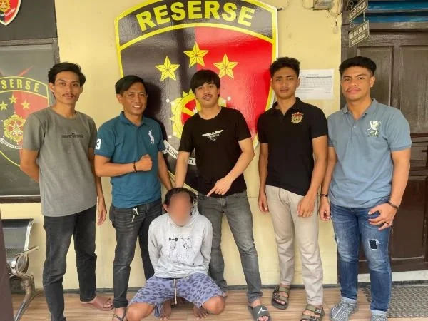 Pelaku pencuri hp diamankan Polres Kep Selayar (Dok: Ist).