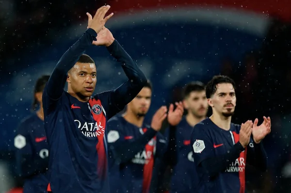 Paris Saint-Germain (PSG) memastikan diri sebagai juara Liga Prancis 2023-2024 (Foto: Reuters/Gonzalo Fuentes)