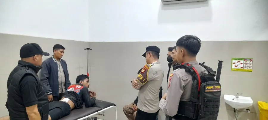 Korban mendapatkan perawatan di Rumah Sakit Umum Padjonga Daeng Ngalle di Kabupaten Takalar (Dok: Ist)