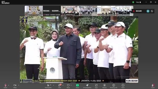 Kakanwil Kemenkum Sulsel Dukung Kompetisi Olahraga Sportif