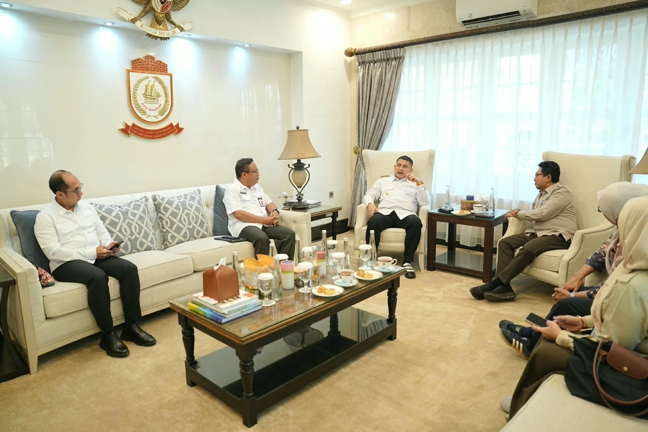 Audiens Pusdal LH Wilayah Sulawesi dan Maluku dengan Wali Kota Makassar Munafri Arifuddin (Dok: Ist)